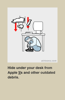 This is the recommended way to destroy old computer equipment.