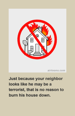 Do not set rich people's houses on fire just for fun. Do it for revenge.